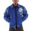 Pelle Pelle Men King Of Thrones 1978 Blue Jacket