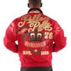 Pelle Pelle Men King Of Thrones 1978 Red Wool Jacket