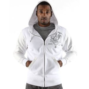 Pelle Pelle Men King Of Thrones 1978 White Hoodie