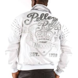 Pelle Pelle Men King Of Thrones 1978 White Jacket