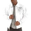 Pelle Pelle Men King Of Thrones 1978 White Wool Jacket
