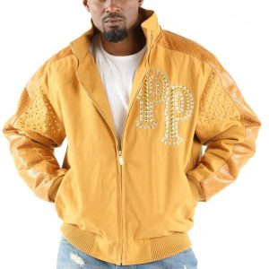 Pelle Pelle Men King Of Thrones 1978 Yellow Jacket
