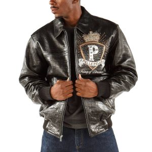 Pelle Pelle Men King Of Thrones Black Jacket