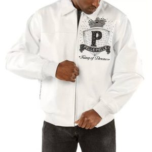 Pelle Pelle Men King Of Thrones White Jacket