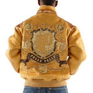 Pelle Pelle Men Last Man Standing 1978 MB Yellow Jacket - Copy