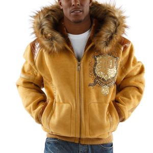 Pelle Pelle Men Last Man Standing 1978 MB Yellow Wool Jacket