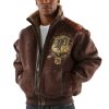 Pelle Pelle Men Last Man Standing MB 1978 Brown Wool Jacket