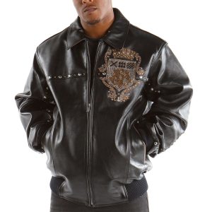 Pelle Pelle Men MB Emblem Black Jacket