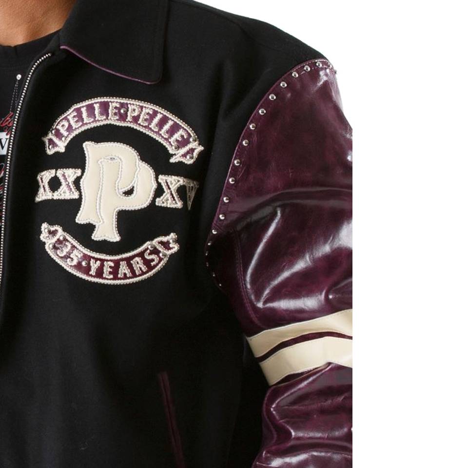 Pelle Pelle Men MB Panther Black Wool Jacket
