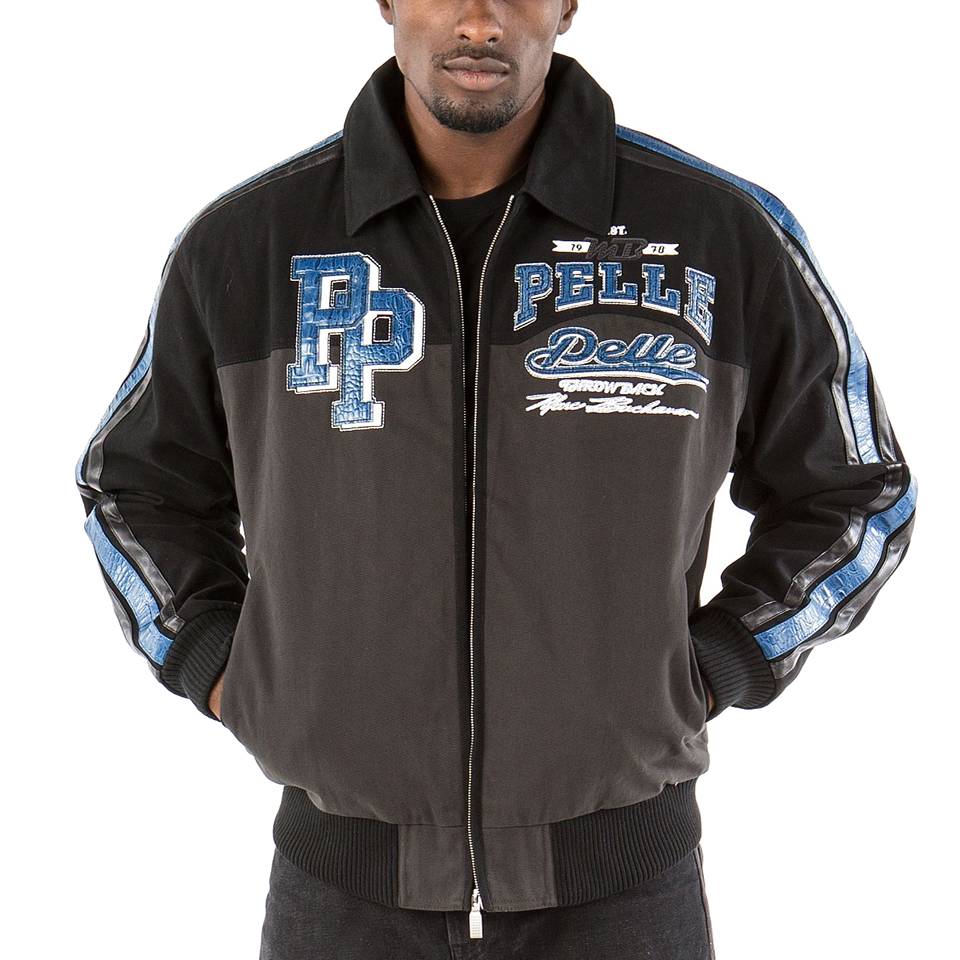 Pelle Pelle Men MB Throwback Black Jacket
