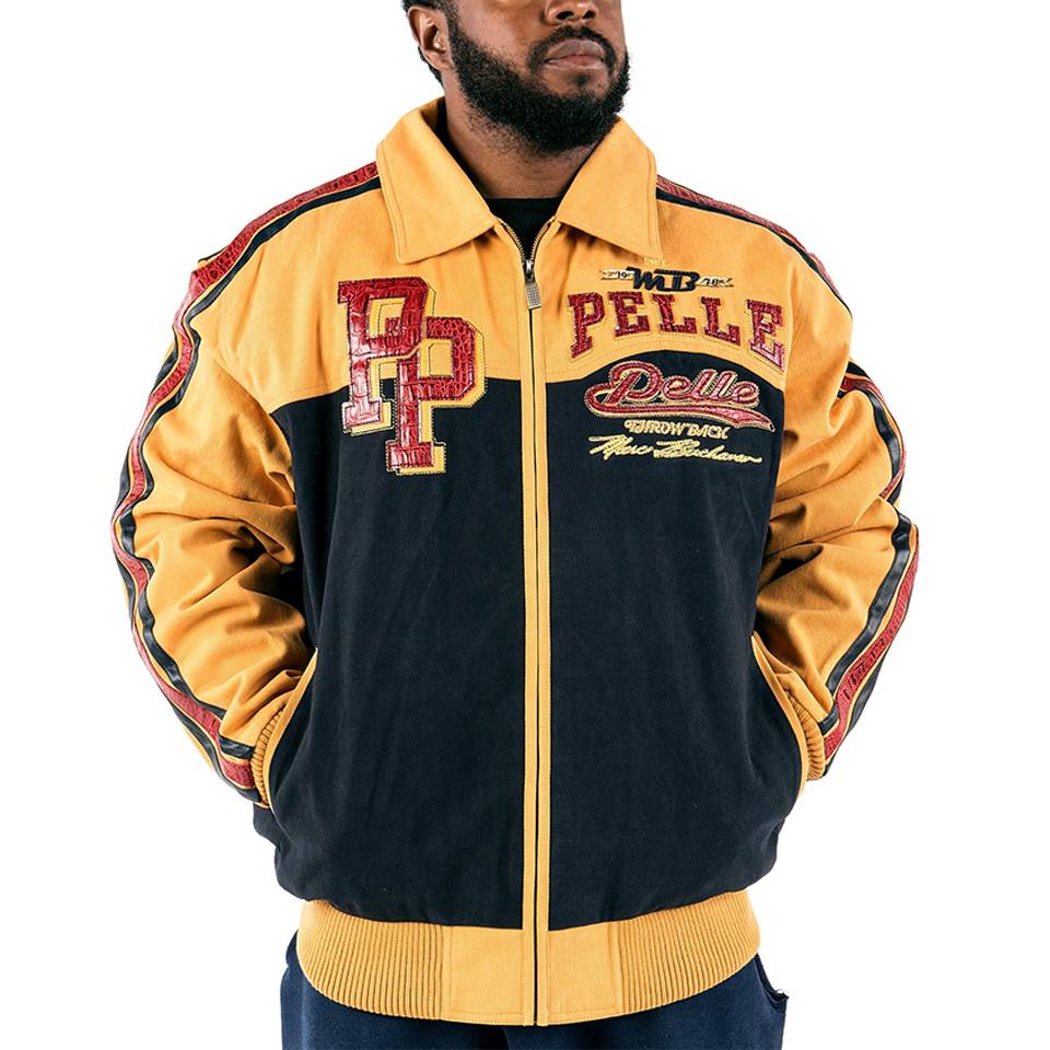 Pelle Pelle Men MB Throwback Yellow Jacket