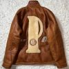 Pelle Pelle Men Marc Buchanan Brown Lamb Leather Jacket