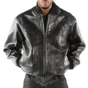 Pelle Pelle Men Picasso Black Leather Jacket