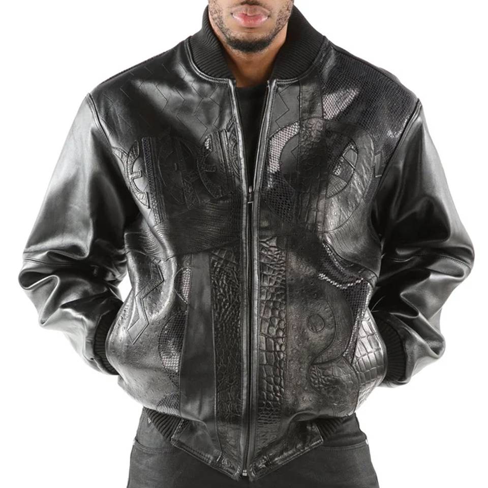 Pelle Pelle Men Picasso Black Leather Jacket