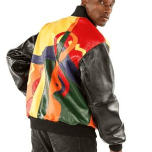 Pelle Pelle Men Picasso Multi Leather Jacket
