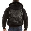Pelle Pelle Men Prestige Black Fur Hood Jacket