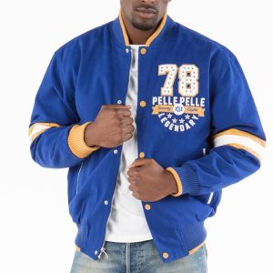 Pelle Pelle Men Superior MB 1978 Legendary Blue Jacket