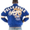 Pelle Pelle Men Superior MB 1978 Legendary Blue Wool Jacket