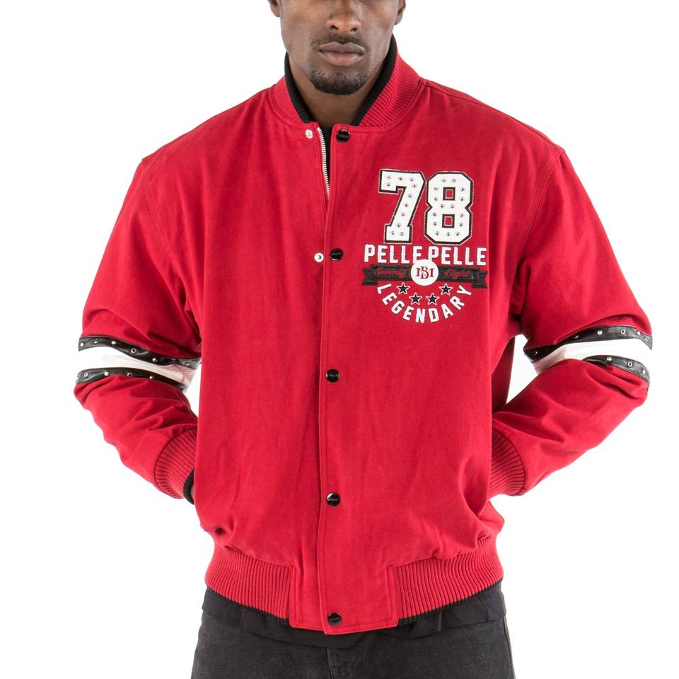 Pelle Pelle Men Superior MB 1978 Legendary Red Jacket