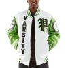 Pelle Pelle Men Varsity Patches White Jacket