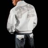 Pelle Pelle Men Vintage Legend Varsity White Jacket
