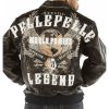Pelle Pelle Men World Famous 1978 Black Leather Jacket
