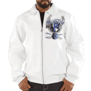 Pelle Pelle Men World Famous 1978 White Jacket