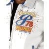 Pelle Pelle Men Worldwide Dynasty White Leather Jacket