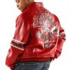 Pelle Pelle Men's American Rebel MB 1978 Red Jacket
