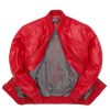 Pelle Pelle Men's Basic Burnish Red Leather Jacket