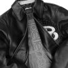 Men Pelle Pelle Greatest Of All Time MB Black Leather Jacket