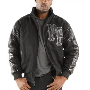 Pelle Pelle Men's King Of Thrones 1978 Black Jacket