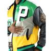 Pelle Pelle Men's MB Slam Dunk Green Nylon Jacket