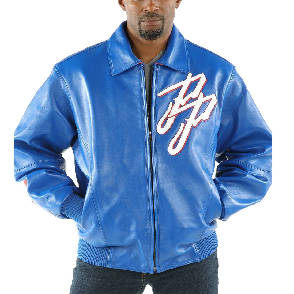 Pelle Pelle MB 1978 Movers and Shakers Blue Jacket