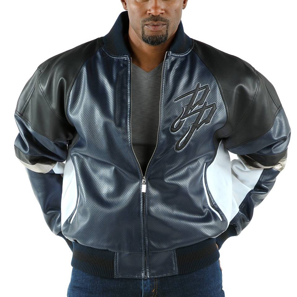 Pelle Pelle Movers and Shakers Navy Blue Jacket