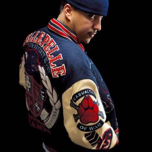 Pelle Pelle National Champs 1978 Navy Blue Panther Jacket