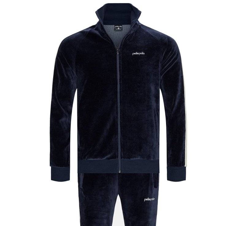 Pelle Pelle Navy Blue Warm Up Tracksuit