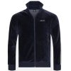 Pelle Pelle Navy Blue Warm Up Velvet Tracksuit