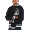 Pelle Pelle New York City MB World Famous 1664 Kids Navy Blue Jacket