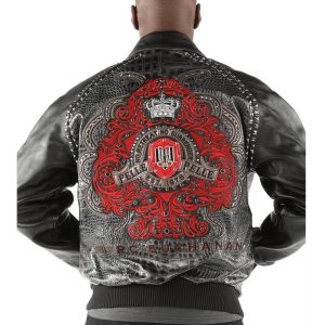 Pelle Pelle No Retreat 1978 Black Leather Jacket