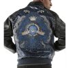 Pelle Pelle No Retreat 1978 Blue Leather Jacket