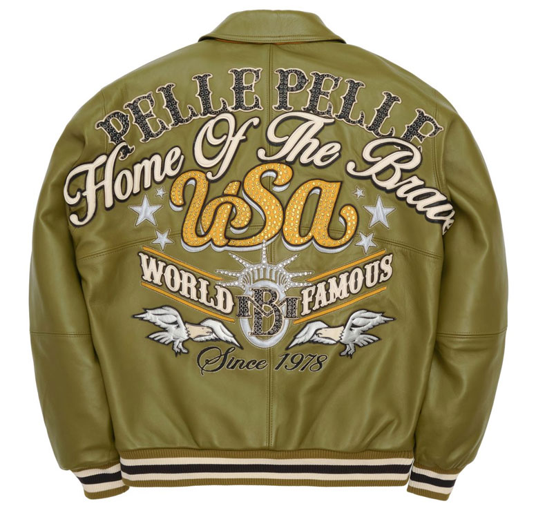 Pelle Pelle Olive World Famous MB 1978 Jacket