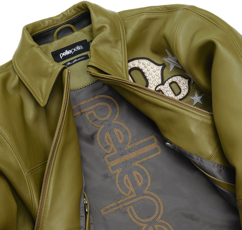 Pelle Pelle Olive World Famous MB Leather Jacket