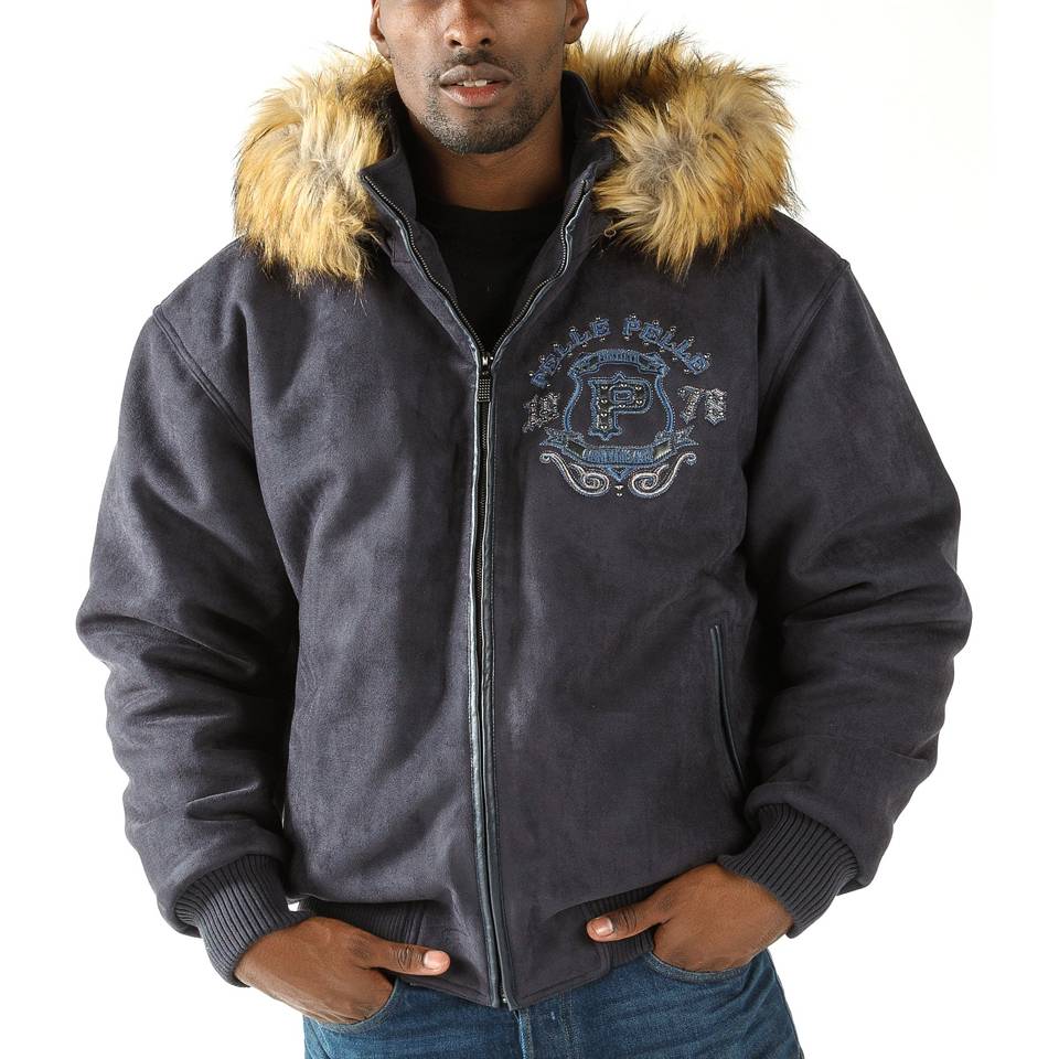 Pelle Pelle Original 40th Anniversary Unrivaled 1978 Grey Fur Hood Jacket