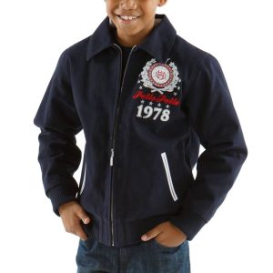 Pelle Pelle Original American Navy Blue Kids Jacket