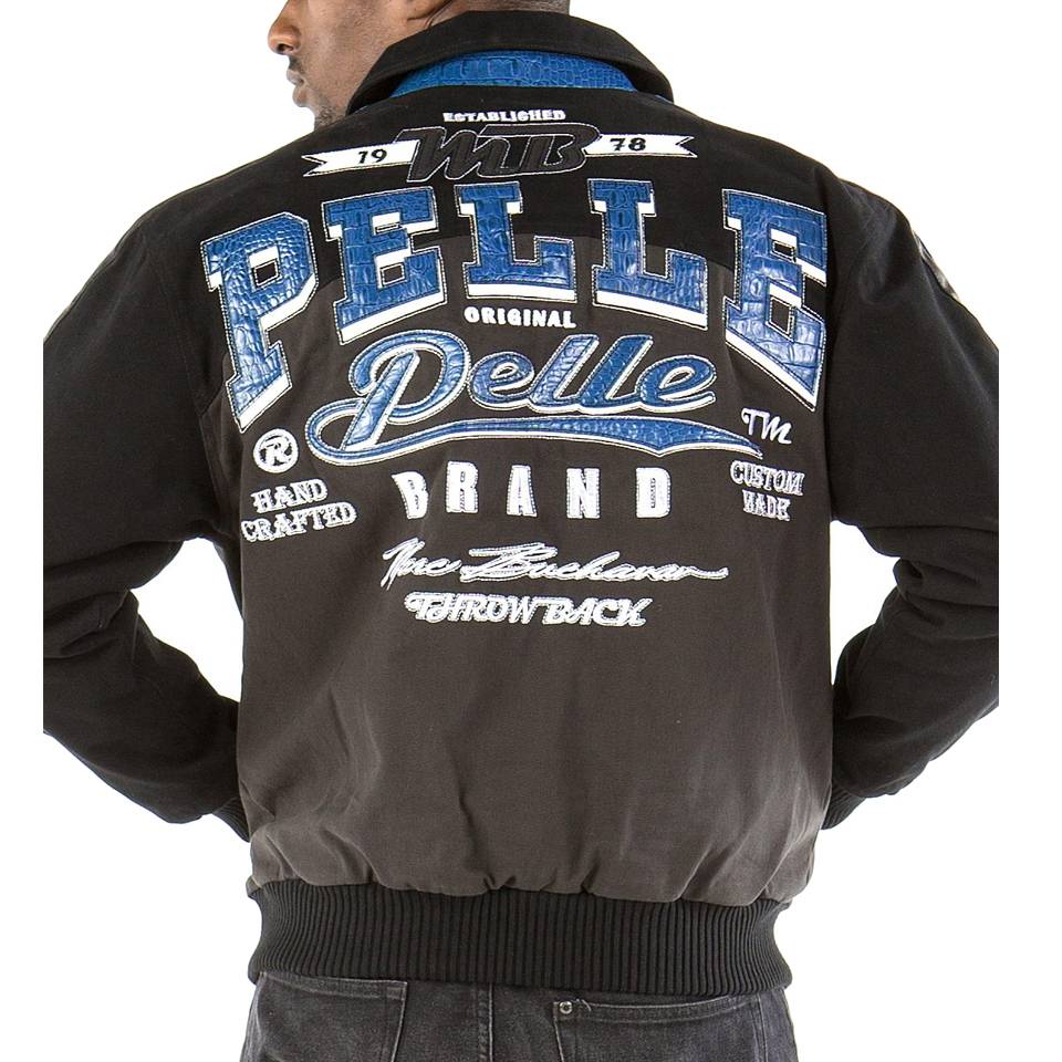 Pelle Pelle Original Marc Buchanan Throwback Black Jacket