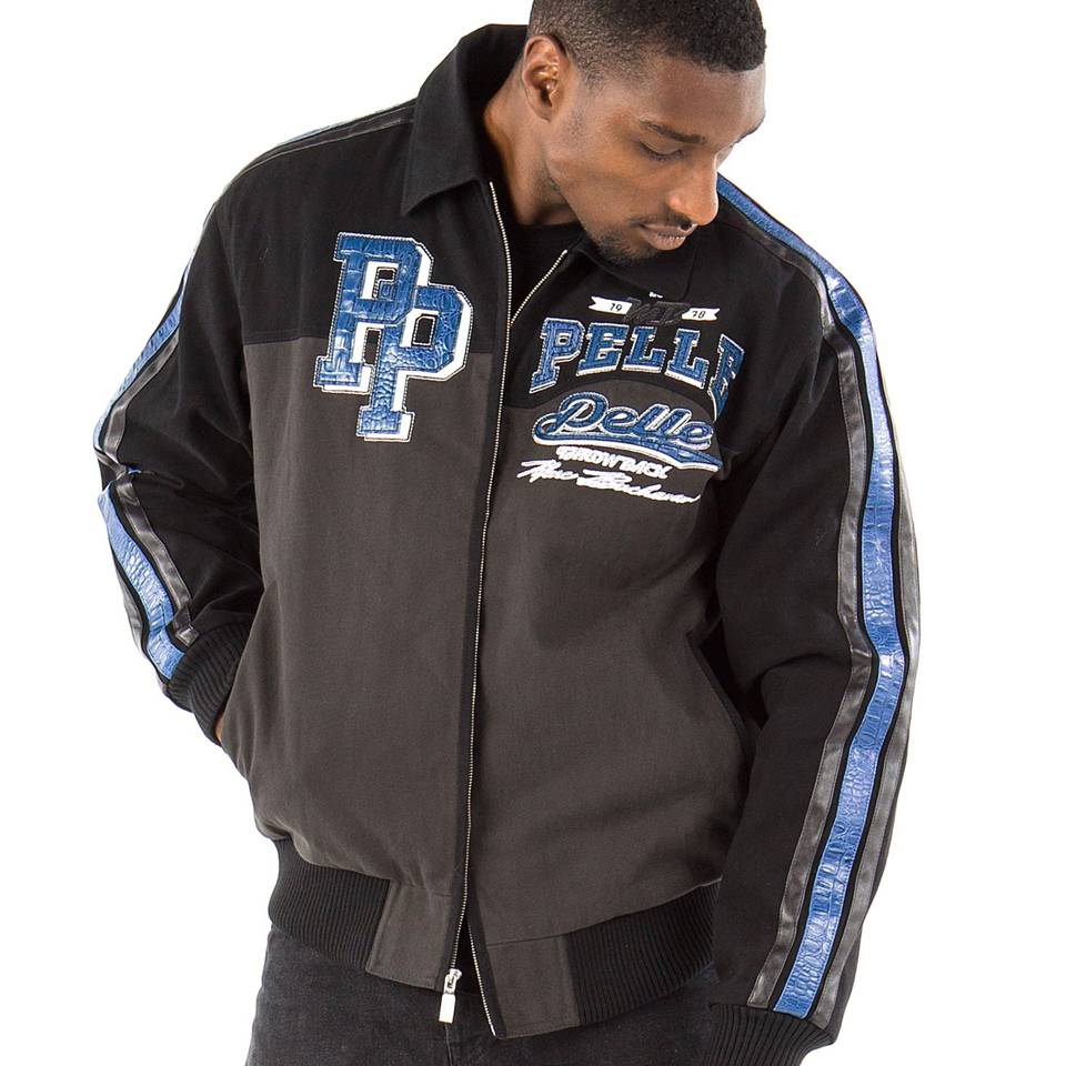 Pelle Pelle Original Marc Buchanan Throwback Black Wool Jacket