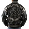 Pelle Pelle Original Soda Club 1978 Black Leather Jacket
