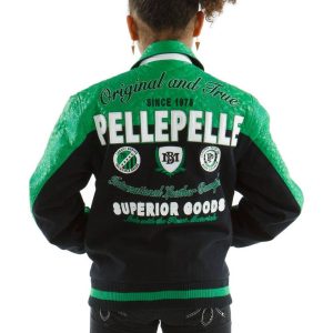 Pelle Pelle Original and True International MB Black Kids Wool Jacket