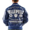 Pelle Pelle Original and True MB Blue Leather Jacket